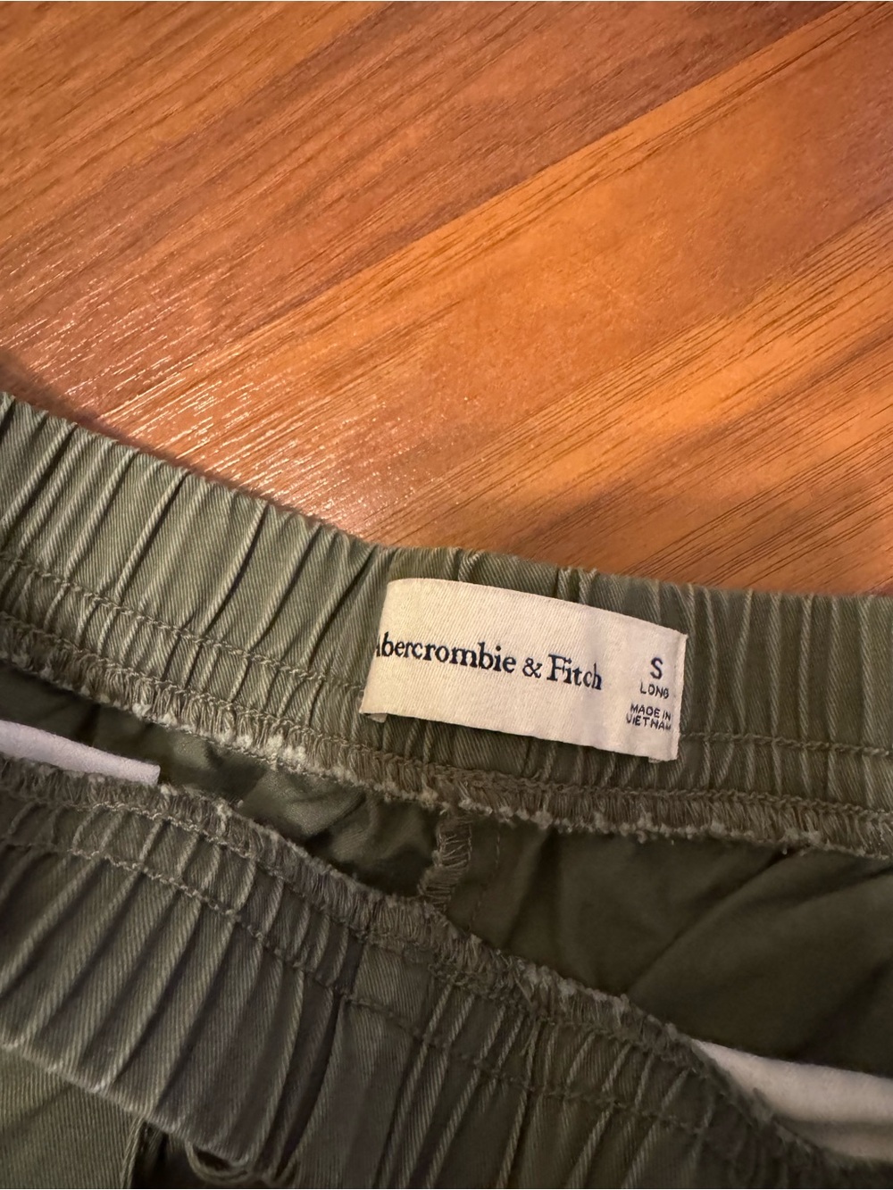 Abercrombie Twill Barrel Pull On Pant - Picture 4 of 4